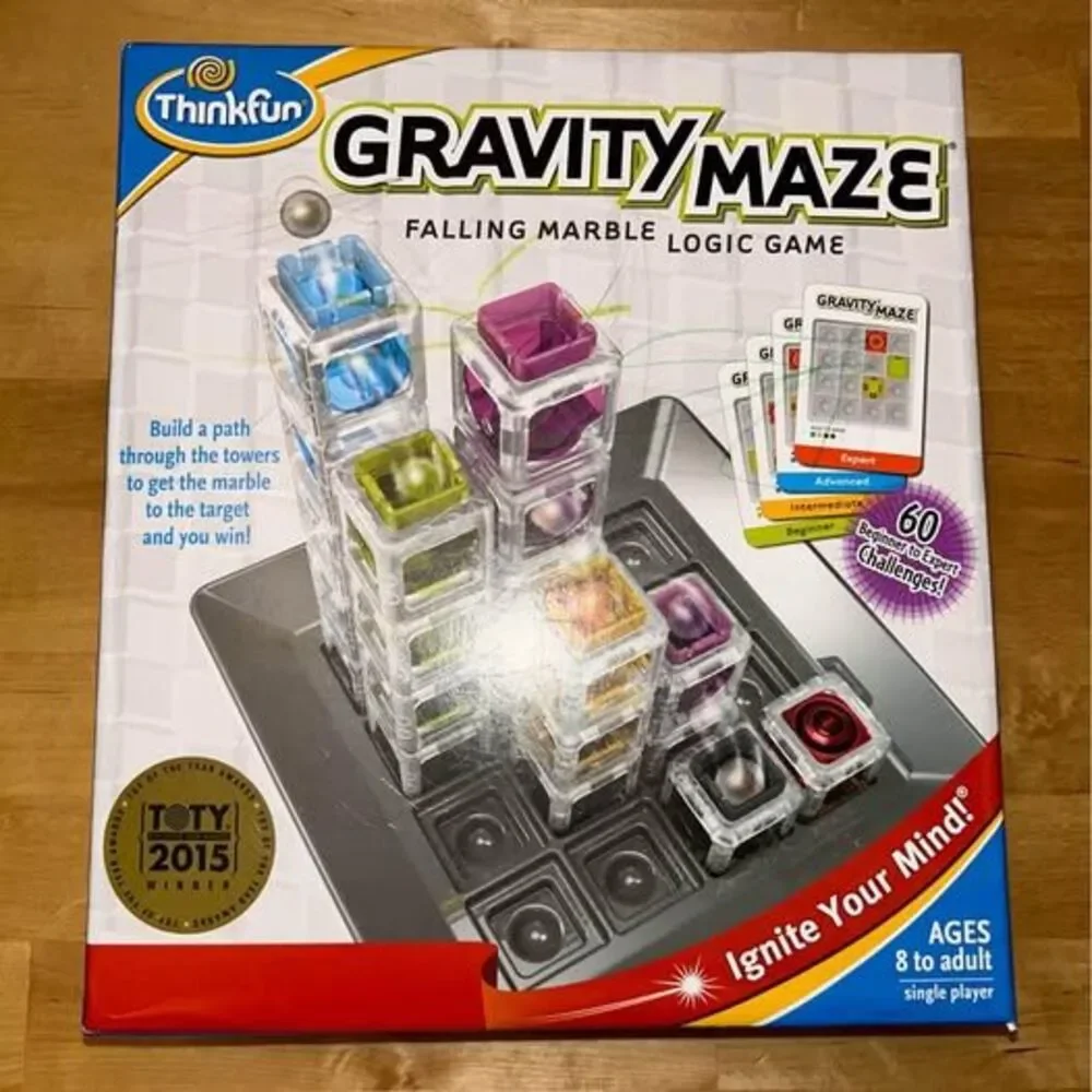 Gravity Maze Falling Marble Logic Game